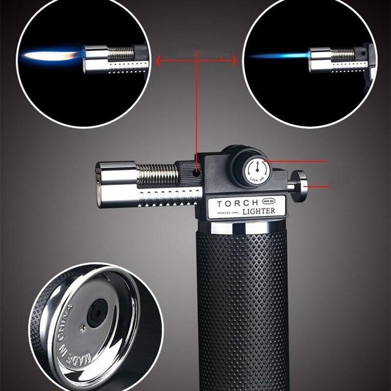 Windproof gas lighter