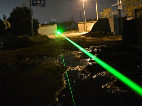 Long distance high power laser