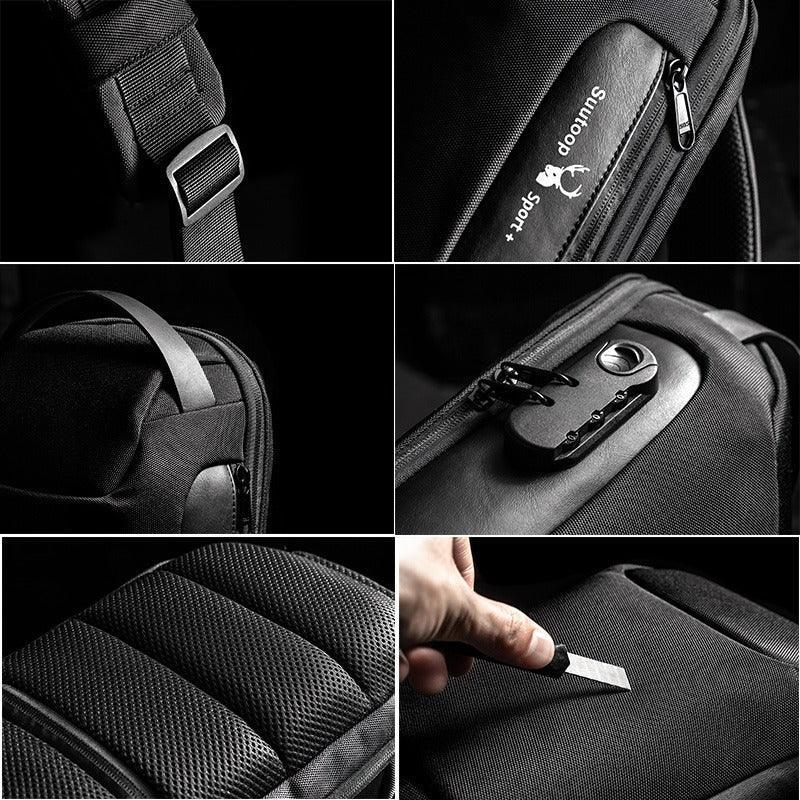 Waterproof shoulder bag