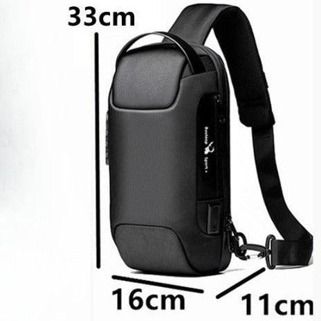 Waterproof shoulder bag
